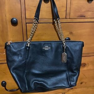 Coach leather bag